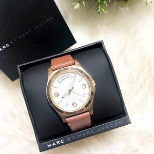Marc By Marc Jacobs Brown Leather Women’s Watch